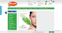 Desktop Screenshot of drogerie.cz