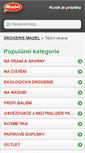 Mobile Screenshot of drogerie.cz